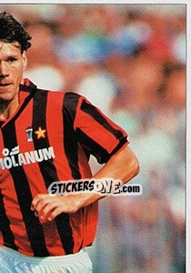 Cromo Marco Van Basten - Pianeta Calcio 1996-1997 - Ds