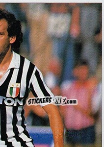 Sticker Michel Platini - Pianeta Calcio 1996-1997 n. 562 - Ds