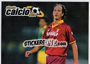 Cromo Paulo Roberto Falcao - Pianeta Calcio 1996-1997 - Ds