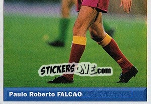 Sticker Paulo Roberto Falcao - Pianeta Calcio 1996-1997 n. 576 - Ds