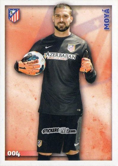 Sticker Moyá - Las Fichas Quiz De La Liga 2014-2015 n. 4 - Mundicromo