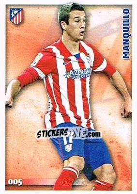 Sticker Manquillo - Las Fichas Quiz De La Liga 2014-2015 n. 5a - Mundicromo