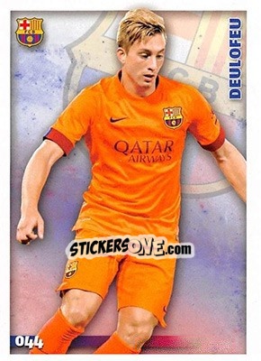 Sticker Deulofeu - Las Fichas Quiz De La Liga 2014-2015 n. 44b - Mundicromo