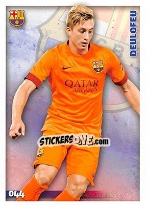 Sticker Deulofeu - Las Fichas Quiz De La Liga 2014-2015 - Mundicromo