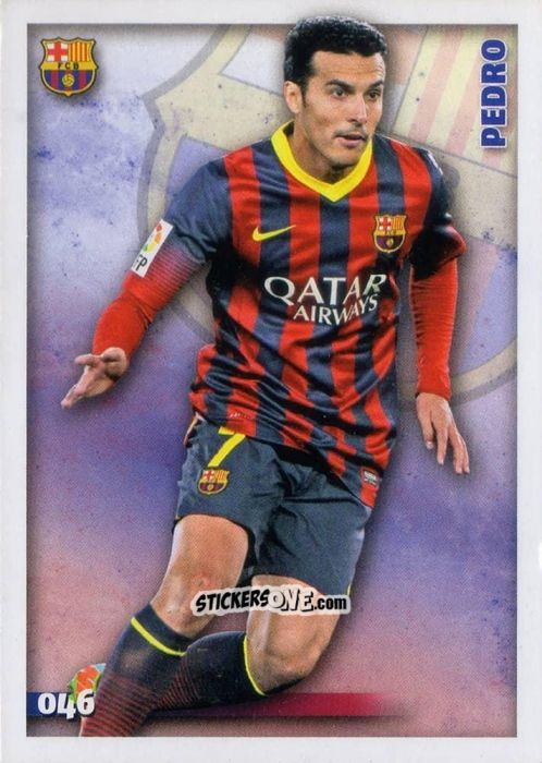 Figurina Pedro Rodríguez - Las Fichas Quiz De La Liga 2014-2015 n. 46 - Mundicromo