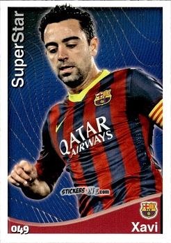 Figurina Xavi Hernández - Las Fichas Quiz De La Liga 2014-2015 n. 49 - Mundicromo