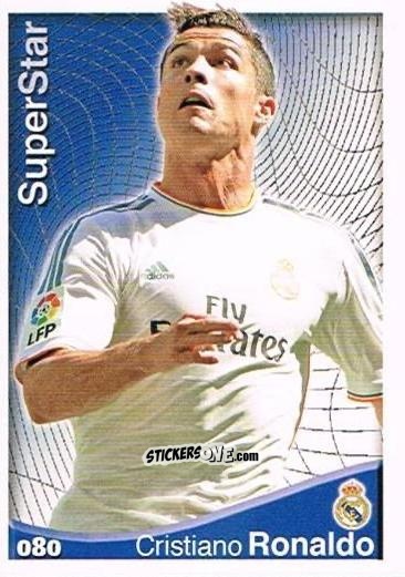 Sticker Cristiano Ronaldo - Las Fichas Quiz De La Liga 2014-2015 n. 80 - Mundicromo