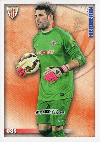 Sticker Herrerín - Las Fichas Quiz De La Liga 2014-2015 n. 85 - Mundicromo
