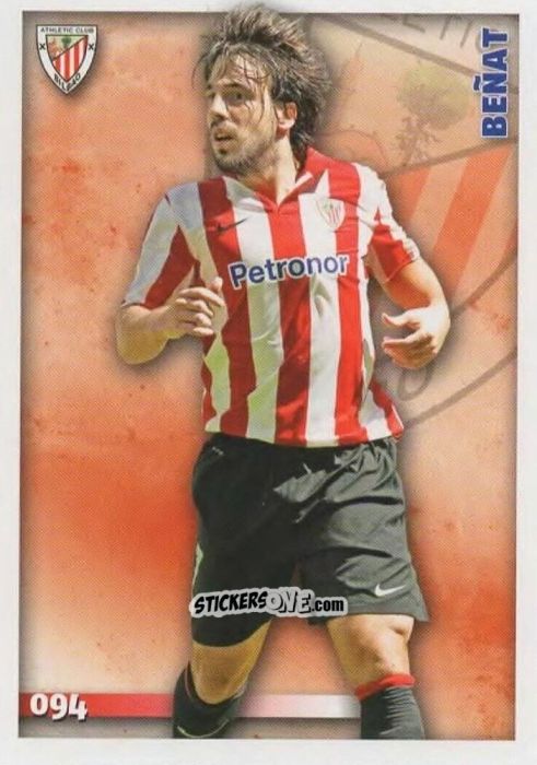 Figurina Beñat - Las Fichas Quiz De La Liga 2014-2015 n. 94 - Mundicromo