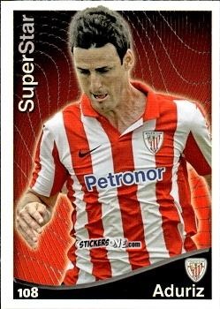 Sticker Aduriz - Las Fichas Quiz De La Liga 2014-2015 n. 108 - Mundicromo