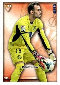 Sticker Beto - Las Fichas Quiz De La Liga 2014-2015 n. 111 - Mundicromo