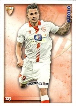 Sticker Vitolo - Las Fichas Quiz De La Liga 2014-2015 n. 123 - Mundicromo