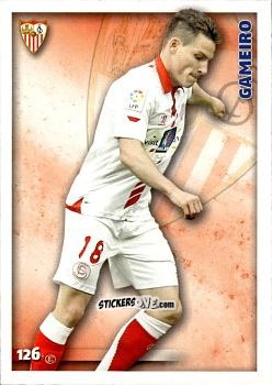 Sticker Gameiro - Las Fichas Quiz De La Liga 2014-2015 n. 126 - Mundicromo