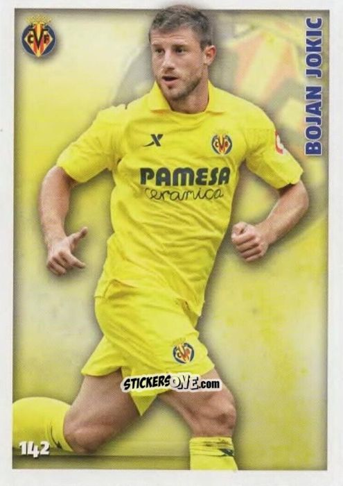 Sticker Bojan Jokic - Las Fichas Quiz De La Liga 2014-2015 n. 142 - Mundicromo
