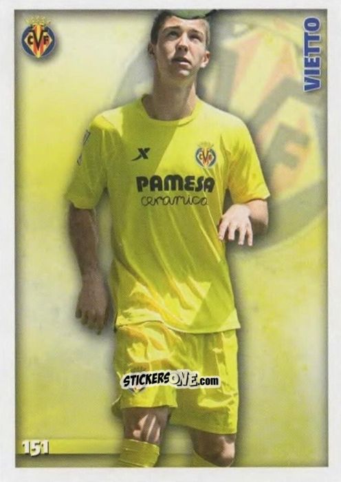 Sticker Vietto - Las Fichas Quiz De La Liga 2014-2015 n. 151 - Mundicromo