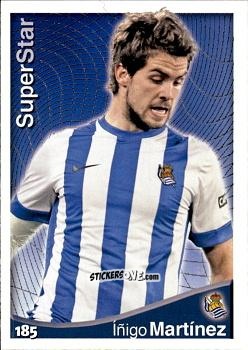 Sticker Íñigo Martínez - Las Fichas Quiz De La Liga 2014-2015 n. 185 - Mundicromo