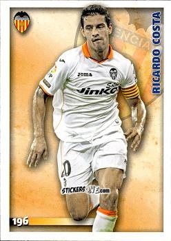 Sticker Ricardo Costa - Las Fichas Quiz De La Liga 2014-2015 n. 196a - Mundicromo