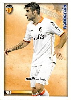Sticker Barragán - Las Fichas Quiz De La Liga 2014-2015 n. 197 - Mundicromo