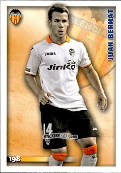 Cromo Juan Bernat - Las Fichas Quiz De La Liga 2014-2015 n. 198a - Mundicromo