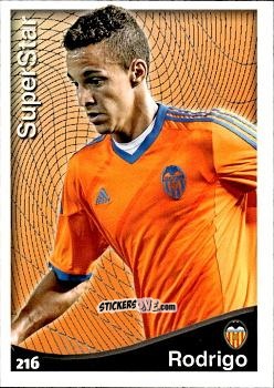Sticker Rodrigo - Las Fichas Quiz De La Liga 2014-2015 n. 216 - Mundicromo