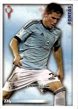 Sticker Fontás - Las Fichas Quiz De La Liga 2014-2015 n. 224 - Mundicromo