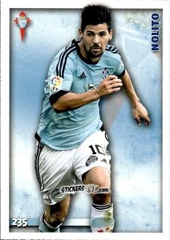 Figurina Nolito - Las Fichas Quiz De La Liga 2014-2015 n. 235 - Mundicromo
