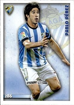Sticker Pablo Pérez - Las Fichas Quiz De La Liga 2014-2015 n. 286 - Mundicromo
