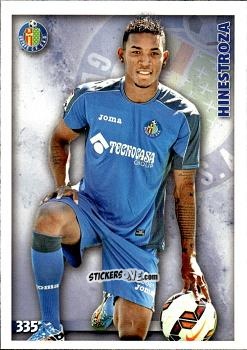 Cromo Hinestroza - Las Fichas Quiz De La Liga 2014-2015 n. 335 - Mundicromo