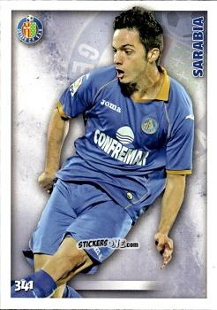 Cromo Sarabia - Las Fichas Quiz De La Liga 2014-2015 n. 341 - Mundicromo