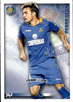Figurina Pedro León - Las Fichas Quiz De La Liga 2014-2015 n. 342 - Mundicromo