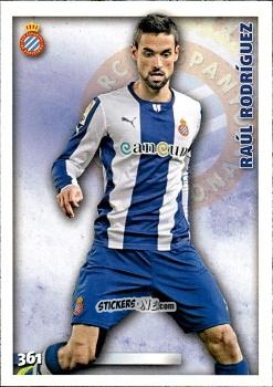 Cromo Raúl Rodríguez - Las Fichas Quiz De La Liga 2014-2015 n. 361 - Mundicromo