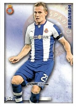 Sticker Abraham - Las Fichas Quiz De La Liga 2014-2015 n. 362 - Mundicromo