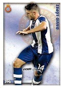 Sticker David López - Las Fichas Quiz De La Liga 2014-2015 n. 364a - Mundicromo