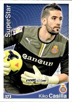 Sticker Kiko Casilla - Las Fichas Quiz De La Liga 2014-2015 n. 373 - Mundicromo