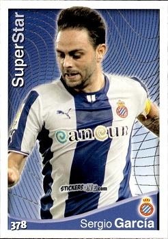Sticker Sergio García - Las Fichas Quiz De La Liga 2014-2015 n. 378 - Mundicromo