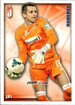 Figurina Roberto - Las Fichas Quiz De La Liga 2014-2015 n. 381 - Mundicromo
