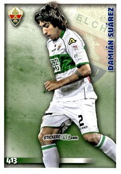 Cromo Damián Suárez - Las Fichas Quiz De La Liga 2014-2015 n. 413 - Mundicromo