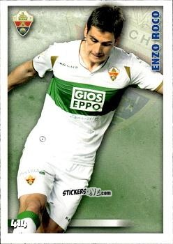 Figurina Enzo Roco - Las Fichas Quiz De La Liga 2014-2015 n. 414 - Mundicromo