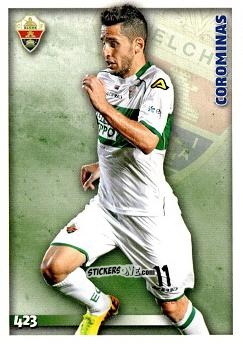 Figurina Corominas - Las Fichas Quiz De La Liga 2014-2015 n. 423 - Mundicromo