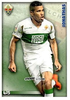 Figurina Jonathas - Las Fichas Quiz De La Liga 2014-2015 n. 425 - Mundicromo