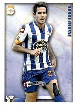 Figurina Pablo Insua - Las Fichas Quiz De La Liga 2014-2015 n. 492 - Mundicromo