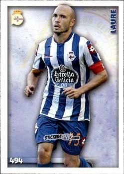 Figurina Laure - Las Fichas Quiz De La Liga 2014-2015 n. 494 - Mundicromo