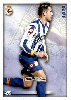 Cromo Lopo - Las Fichas Quiz De La Liga 2014-2015 n. 495 - Mundicromo