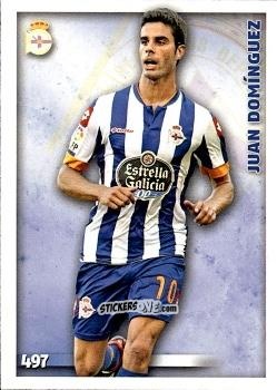 Cromo Juan Domínguez - Las Fichas Quiz De La Liga 2014-2015 n. 497 - Mundicromo