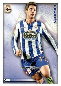 Sticker Salomao - Las Fichas Quiz De La Liga 2014-2015 n. 500 - Mundicromo