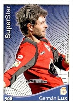 Sticker Germán  Lux - Las Fichas Quiz De La Liga 2014-2015 n. 508 - Mundicromo