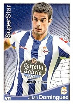 Sticker Juan Domínguez - Las Fichas Quiz De La Liga 2014-2015 n. 511 - Mundicromo