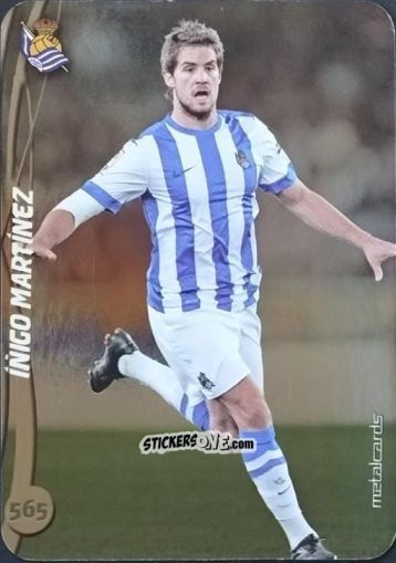 Cromo Íñigo Martínez - Las Fichas Quiz De La Liga 2014-2015 n. 565 - Mundicromo