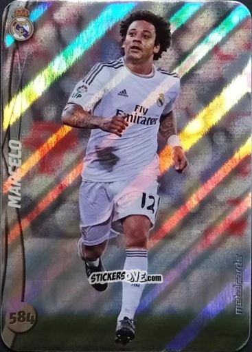 Cromo Marcelo - Las Fichas Quiz De La Liga 2014-2015 n. 584 - Mundicromo