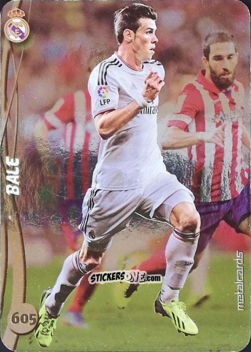 Cromo Bale - Las Fichas Quiz De La Liga 2014-2015 n. 605 - Mundicromo